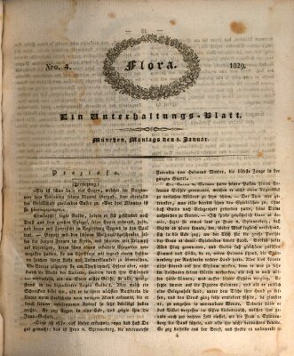 Flora (Baierische National-Zeitung) Montag 5. Januar 1829