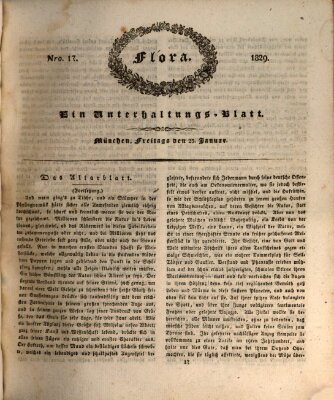 Flora (Baierische National-Zeitung) Freitag 23. Januar 1829