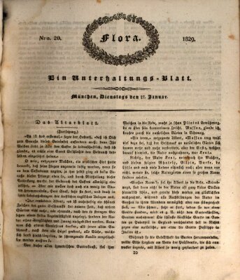 Flora (Baierische National-Zeitung) Dienstag 27. Januar 1829