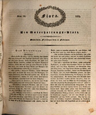 Flora (Baierische National-Zeitung) Freitag 13. Februar 1829