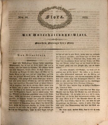 Flora (Baierische National-Zeitung) Montag 2. März 1829