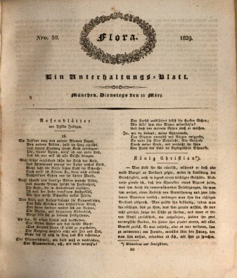 Flora (Baierische National-Zeitung) Dienstag 10. März 1829