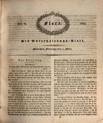 Flora (Baierische National-Zeitung) Friday 20. March 1829