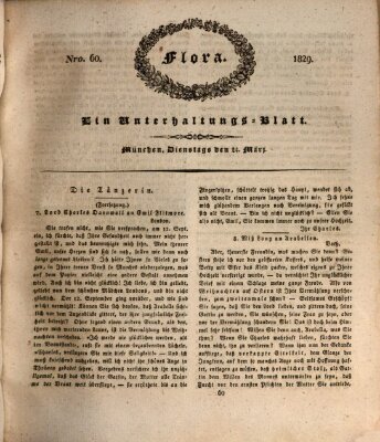 Flora (Baierische National-Zeitung) Dienstag 24. März 1829