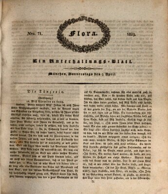 Flora (Baierische National-Zeitung) Donnerstag 9. April 1829