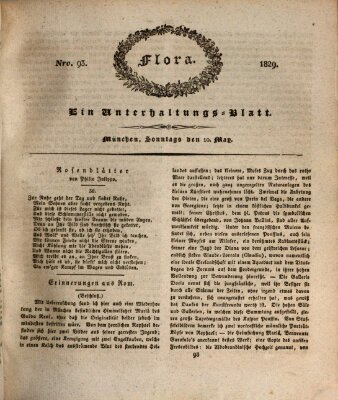 Flora (Baierische National-Zeitung) Sonntag 10. Mai 1829