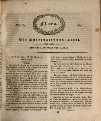 Flora (Baierische National-Zeitung) Montag 18. Mai 1829