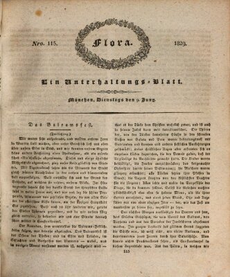 Flora (Baierische National-Zeitung) Dienstag 9. Juni 1829