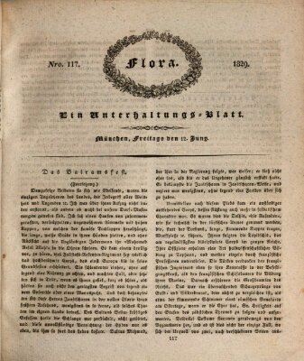 Flora (Baierische National-Zeitung) Freitag 12. Juni 1829