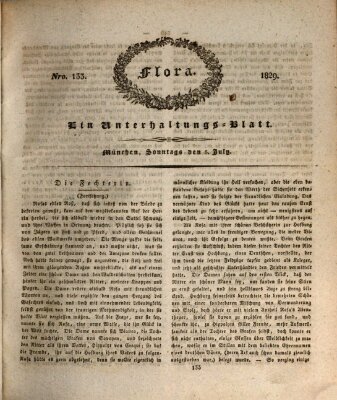 Flora (Baierische National-Zeitung) Sonntag 5. Juli 1829