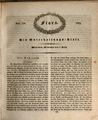 Flora (Baierische National-Zeitung) Montag 6. Juli 1829