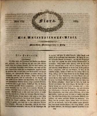 Flora (Baierische National-Zeitung) Montag 13. Juli 1829