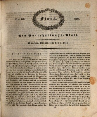 Flora (Baierische National-Zeitung) Donnerstag 23. Juli 1829