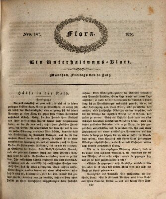 Flora (Baierische National-Zeitung) Freitag 24. Juli 1829