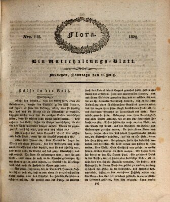 Flora (Baierische National-Zeitung) Sonntag 26. Juli 1829