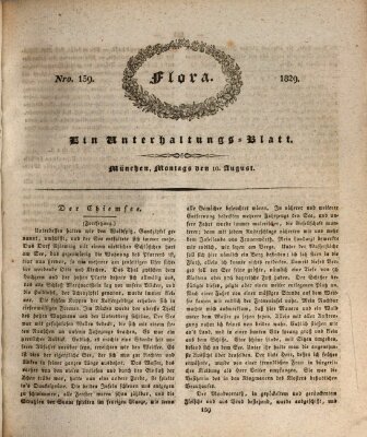 Flora (Baierische National-Zeitung) Montag 10. August 1829