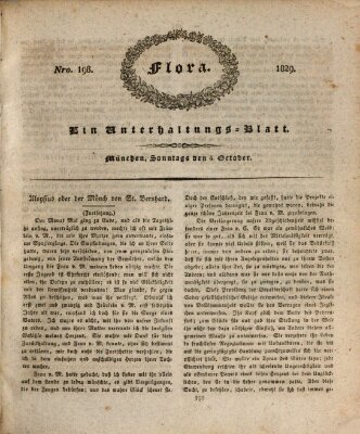 Flora (Baierische National-Zeitung) Sonntag 4. Oktober 1829