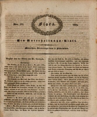 Flora (Baierische National-Zeitung) Dienstag 24. November 1829