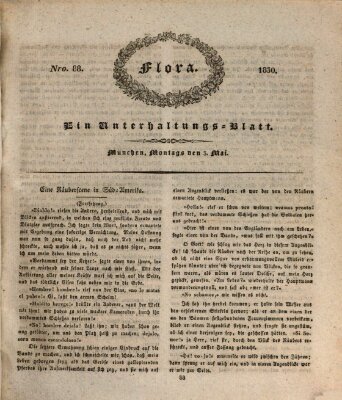 Flora (Baierische National-Zeitung) Montag 3. Mai 1830