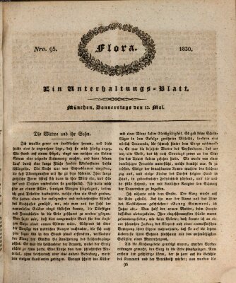 Flora (Baierische National-Zeitung) Donnerstag 13. Mai 1830