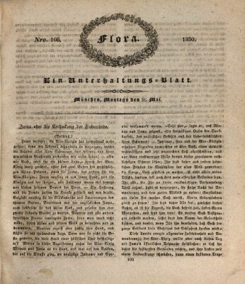 Flora (Baierische National-Zeitung) Montag 31. Mai 1830
