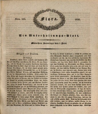 Flora (Baierische National-Zeitung) Sonntag 6. Juni 1830