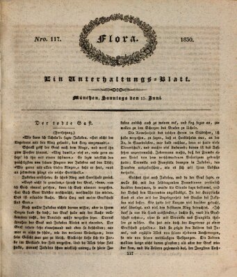 Flora (Baierische National-Zeitung) Sonntag 13. Juni 1830