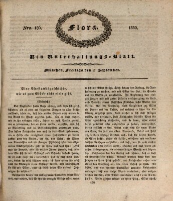 Flora (Baierische National-Zeitung) Freitag 17. September 1830