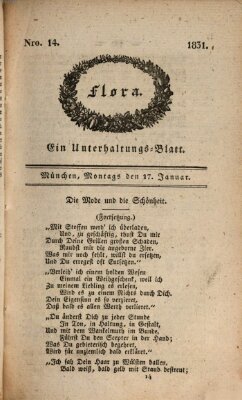 Flora (Baierische National-Zeitung) Montag 17. Januar 1831