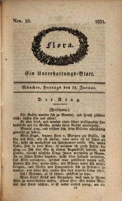 Flora (Baierische National-Zeitung) Freitag 21. Januar 1831