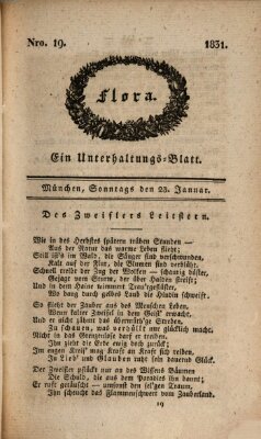 Flora (Baierische National-Zeitung) Sonntag 23. Januar 1831