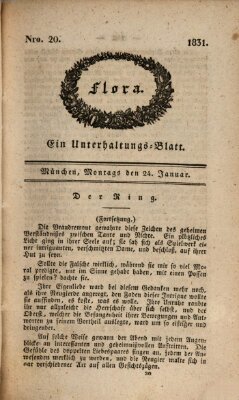 Flora (Baierische National-Zeitung) Montag 24. Januar 1831