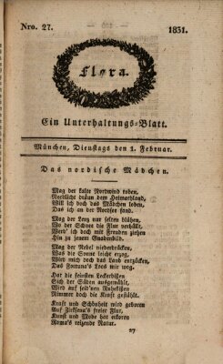 Flora (Baierische National-Zeitung) Dienstag 1. Februar 1831