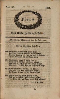 Flora (Baierische National-Zeitung) Montag 7. Februar 1831