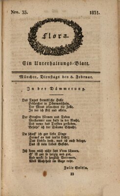 Flora (Baierische National-Zeitung) Dienstag 8. Februar 1831