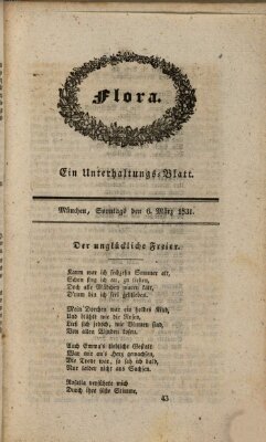 Flora (Baierische National-Zeitung) Sonntag 6. März 1831