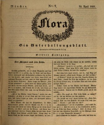 Flora (Baierische National-Zeitung) Dienstag 12. April 1831