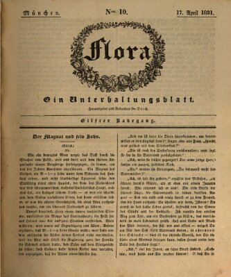 Flora (Baierische National-Zeitung) Sonntag 17. April 1831