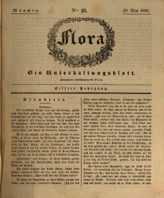 Flora (Baierische National-Zeitung) Dienstag 10. Mai 1831