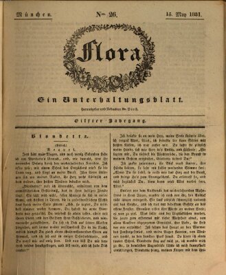 Flora (Baierische National-Zeitung) Sonntag 15. Mai 1831