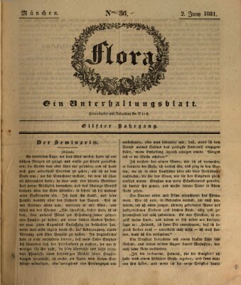 Flora (Baierische National-Zeitung) Donnerstag 2. Juni 1831