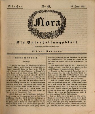 Flora (Baierische National-Zeitung) Donnerstag 23. Juni 1831