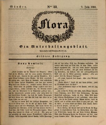 Flora (Baierische National-Zeitung) Freitag 1. Juli 1831