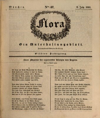 Flora (Baierische National-Zeitung) Freitag 8. Juli 1831