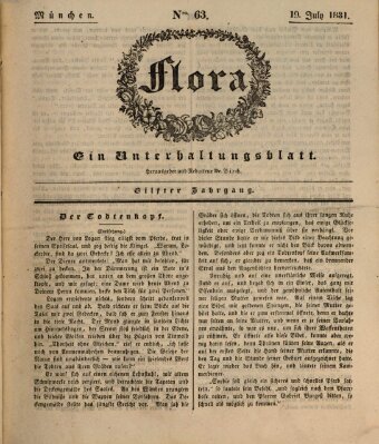 Flora (Baierische National-Zeitung) Dienstag 19. Juli 1831