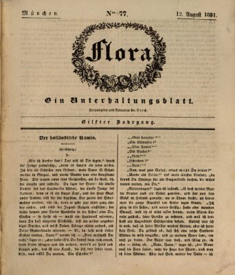 Flora (Baierische National-Zeitung) Freitag 12. August 1831