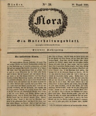 Flora (Baierische National-Zeitung) Dienstag 16. August 1831