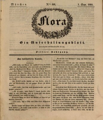 Flora (Baierische National-Zeitung) Donnerstag 1. September 1831