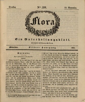 Flora (Baierische National-Zeitung) Dienstag 15. November 1831