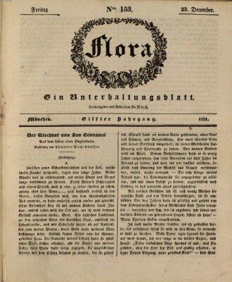 Flora (Baierische National-Zeitung) Freitag 23. Dezember 1831